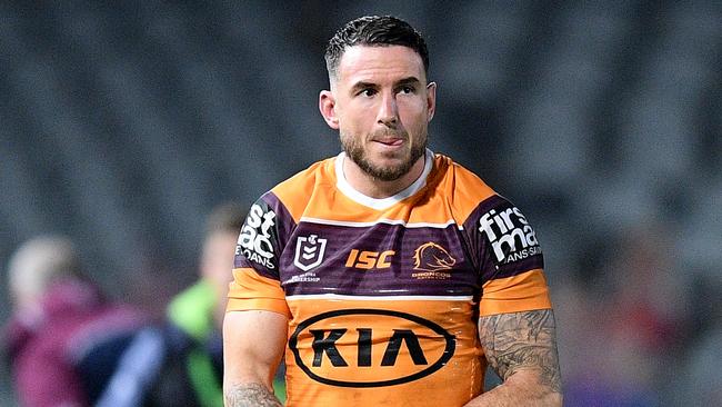 Darius Boyd has struggled in recent times for the Broncos. Picture: Dan Himbrechts/AAP