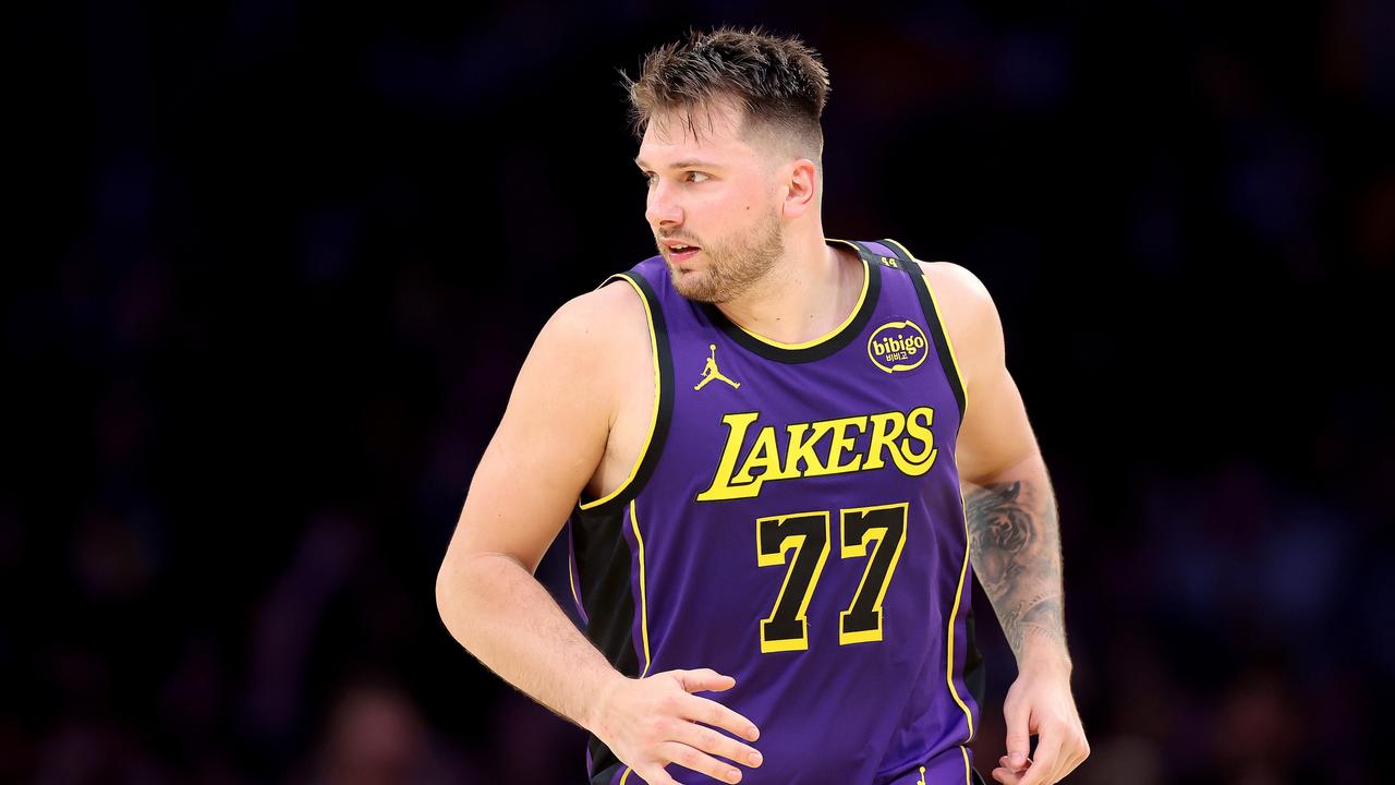 Luka Doncic played the first game against his former team on Friday (AEDT). (Photo by Sean M. Haffey/Getty Images)