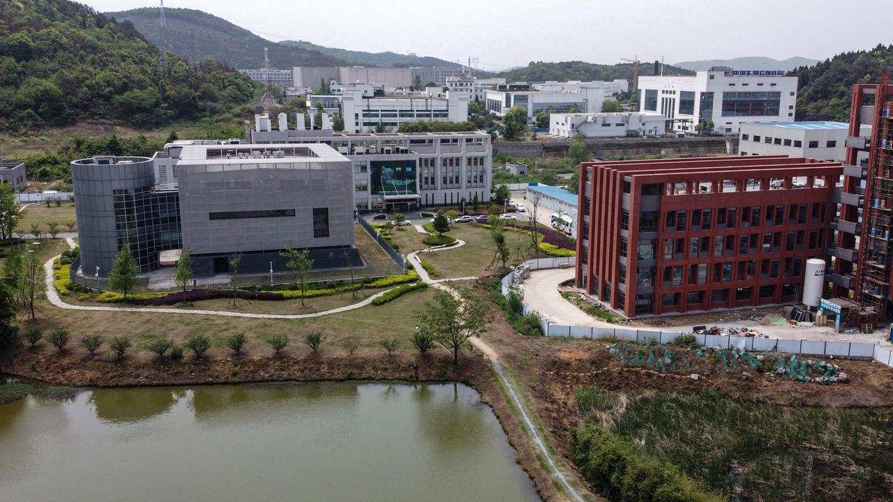 Mobile phone data may suggest the P4 laboratory at the Wuhan Institute of Virology (above) had an emergency shutdown last October. Picture: Hector Retamal/AFP