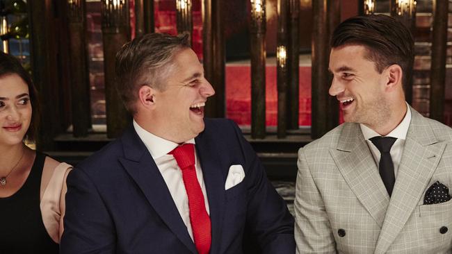 Winners of MKR 2015, Will and Steve, return to the show to judge the 2016 contestants. Picture: Supplied