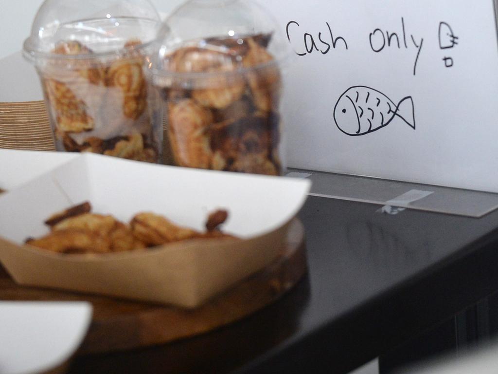 ‘Cash only’ signs may be a giveaway. Picture: Jeremy Piper/NCA NewsWire