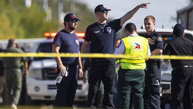 More than 20 people were wounded in the shooting. Picture: AP