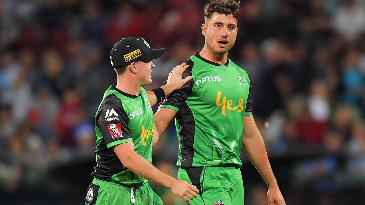 Seb Gotch and Marcus Stoinis are back for the Melbourne Stars. Pic: Getty Images