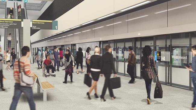 Westmead will be the first stop along the 24km Metro West line.