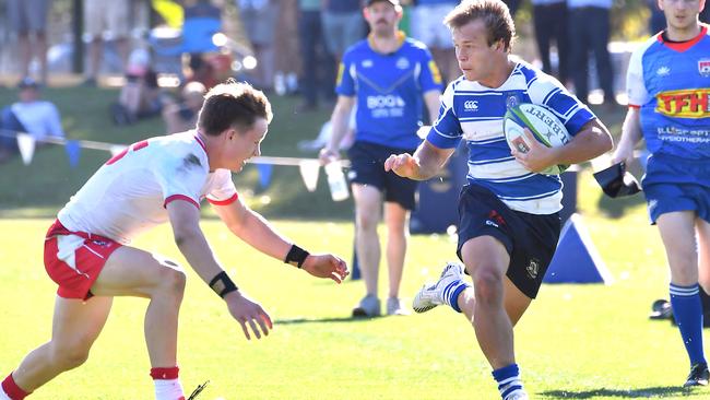 Nudgee winger Oska Boyd. Picture, John Gass