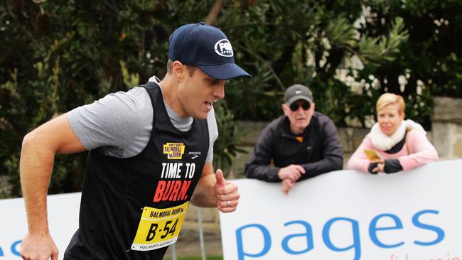 Running the Balmoral Burn event in 2015. Picture: Virginia Young.