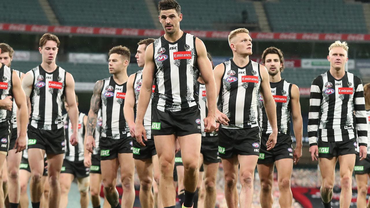 The Pies have won one game since the season restart (Pic: Michael Klein).