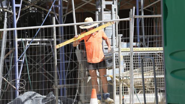 Insolvencies in the construction industry have hit an annual record. Picture: NCA NewsWire / Sharon Smith