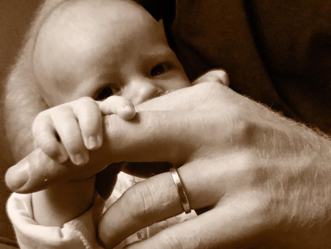 Archie Mountbatten-Windsor will accompany his parents on their first official tour to South Africa since his birth. Picture: Instagram/AFP