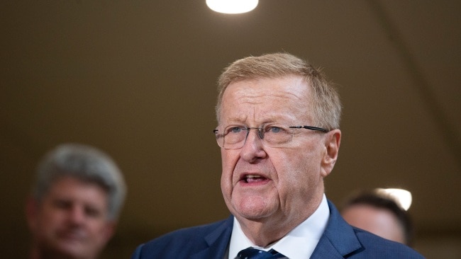 Australia's longest serving President of the AOC John Coates has stepped down. Picture: Jono Searle/Getty Images