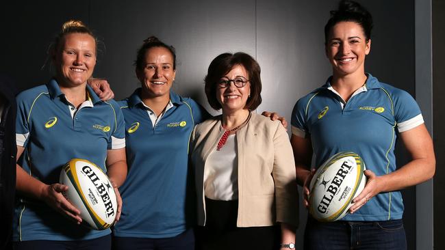 Rugby Australia have been boosted by the return of Buildcorp as a major sponsor for the Super W.