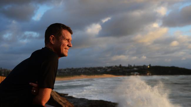 Mike Baird’s mum Judy told him ‘It’s time’. Picture: Braden Fastier.