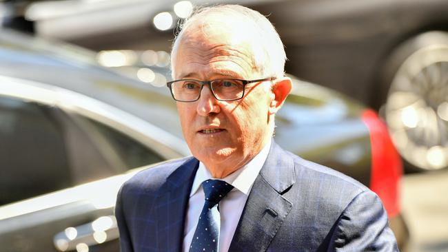 Malcolm Turnbull ‘spray was purely motivated by malice’. Picture: AAP