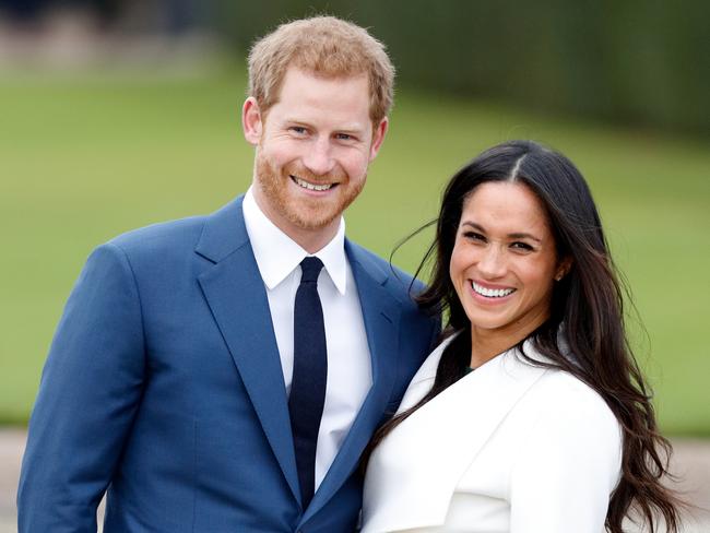 Embargoed for BW Magazine, The Saturday Telegraph. Saturday 2nd December.LONDON, UNITED KINGDOM - NOVEMBER 27: (EMBARGOED FOR PUBLICATION IN UK NEWSPAPERS UNTIL 24 HOURS AFTER CREATE DATE AND TIME) Prince Harry and Meghan Markle attend an official photocall to announce their engagement at The Sunken Gardens, Kensington Palace on November 27, 2017 in London, England.  Prince Harry and Meghan Markle have been a couple officially since November 2016 and are due to marry in Spring 2018. (Photo by Max Mumby/Indigo/Getty Images)