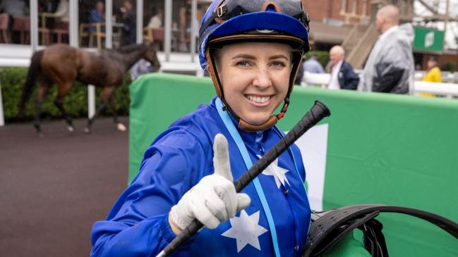 Brisbane-based jockey Samantha Collett will return to New Zealand on June 8. Picture: Racing Queensland