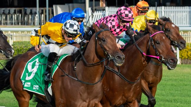 Brisbane Racing Club has struck a deal with Sky to showcase racing at Doomben and Eagle Farm. Picture: AAP