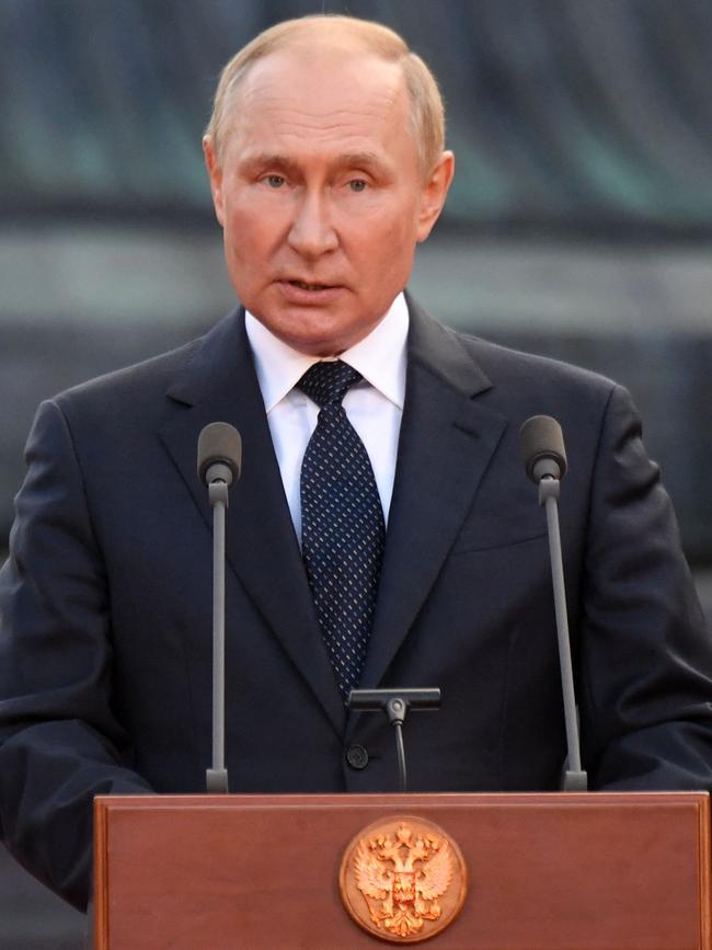 Vladimir Putin. Picture: AFP