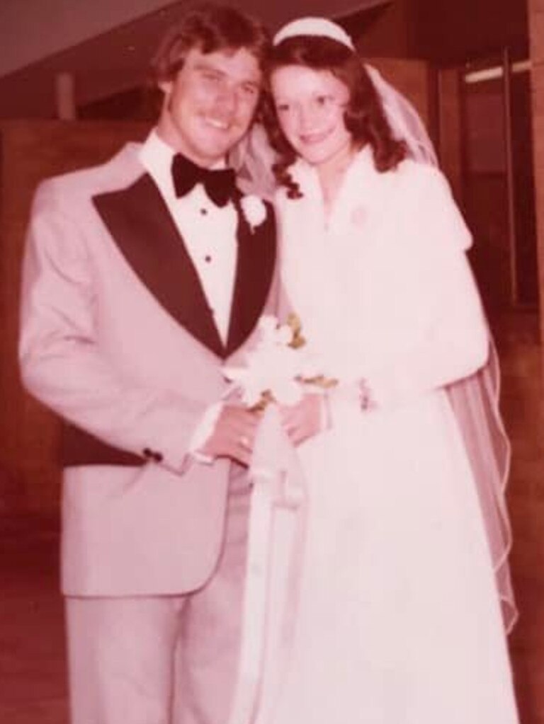 Heather Teichmann shares her wedding photo from 1976.