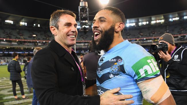 Josh Addo-Carr is the only Blues player turning out on Sunday before Origin II.