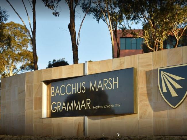 Fake nude images of at least 50 female students at Bacchus Marsh Grammar were circulated online. Picture: Supplied