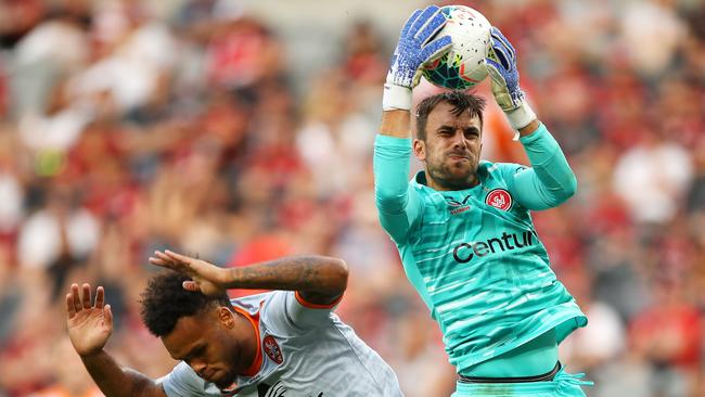 Daniel Lopar has been in fine form for the Wanderers since joining from Switzerland. Picture: Getty Images