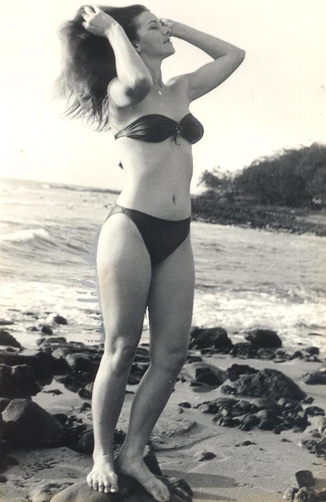 Sherrie Dorron at Innes Park, after being named the Bundaberg Show Girl in 1983. Photo: Contributed