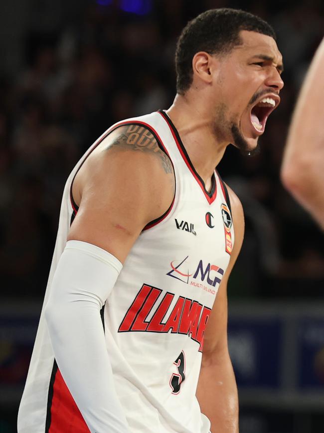 Melbourne United couldn’t keep Trey Kell in check in game two. Picture: Getty Images