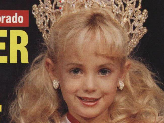 Young beauty contest princess JonBenet Ramsey (6) as she appears on cover of 1997 People Magazine 20/01/97, was found murdered in basement of family home in Bolder, Colorado 26/12/1996.