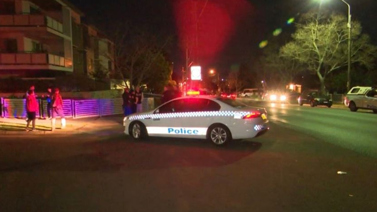 Police on the scene in Riverwood last night. Picture: @NatashaSquarey