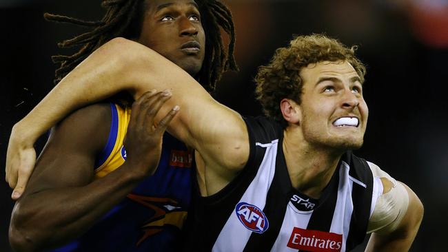 Could Jarrod Witts (right) be headed back to NSW? Picture: Wayne Ludbey