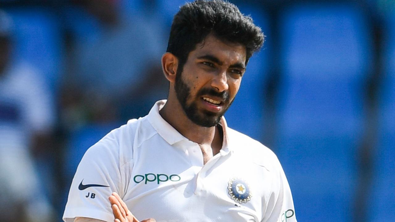 Jasprit Bumrah spearheads an Indian attack without fault. Picture: AFP