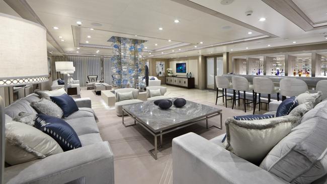 A look inside the $250m superyacht.