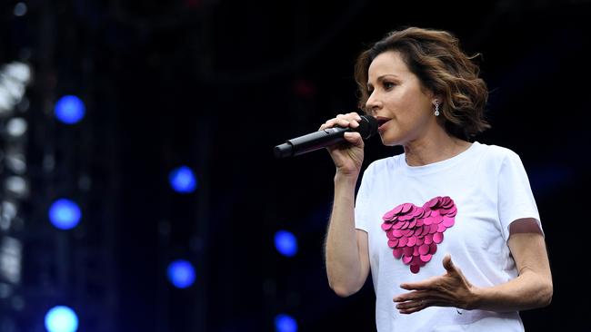 Tina Arena thinks now’s the time to support homegrown talent. Picture: AAP/Joel Carrett