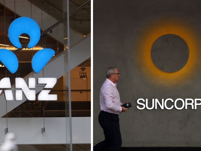 ANZ Suncorp logo image for merger