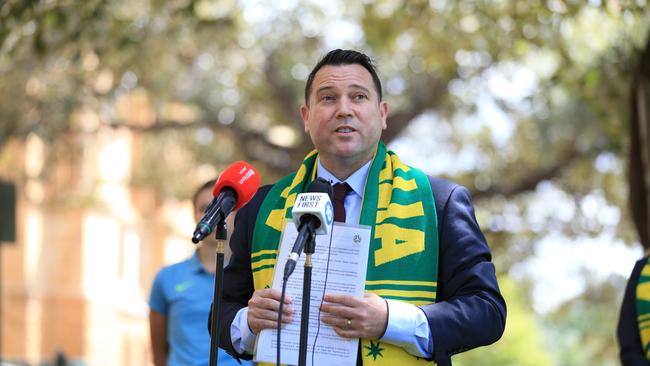 Football Australia CEO James Johnson insists the investigation will be completely independent. Picture: NCA NewsWire / Christian Gilles