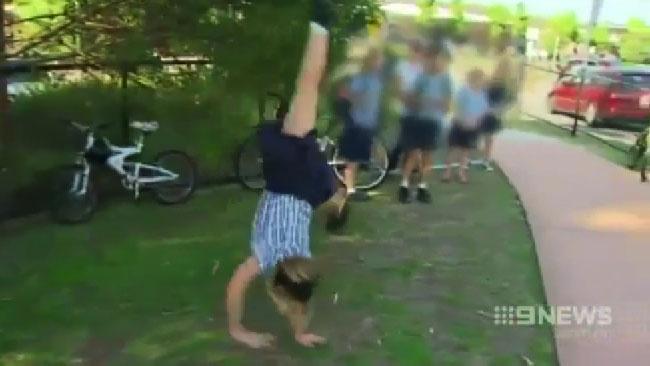 Schools bans unsupervised handstands and cartwheels: 9 News Brisbane