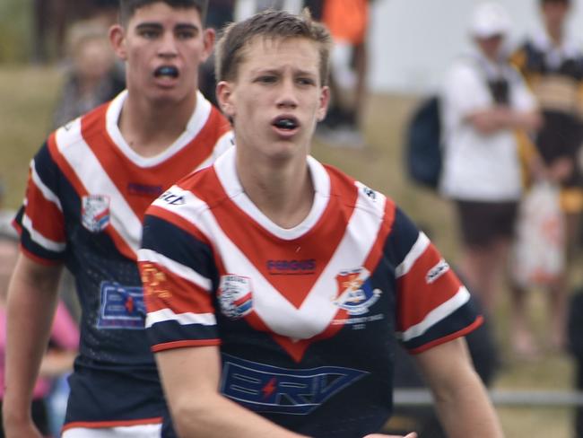 Jaxon Purdue. Ignatius Park College v St Patrick's College Mackay Confraternity Shield Final July 1 2022. Picture: Max O'Driscoll.