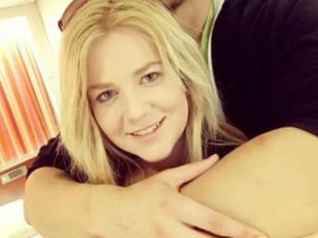 Cassie Sainsbury, 22, and her fiancee Scotty Broadbridge. Picture: Facebook