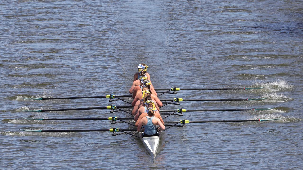 144th Barwon Regatta: Rowing 8s Geelong Grammar. Picture: Mark Wilson