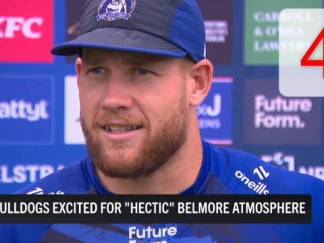 Bulldogs 'hectic' interview counter