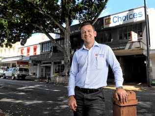 WELCOME NEWS: Ipswich business owner Steve Mallet believes Ipswich City Council's facade improvement incentive program is a positive move for businesses in the CBD. Picture: Rob Williams