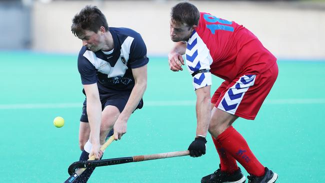 Allan Dale playing for Canterbury goes in for the tackle in a match against Derwent last year. Picture: NIKKI DAVIS-JONES