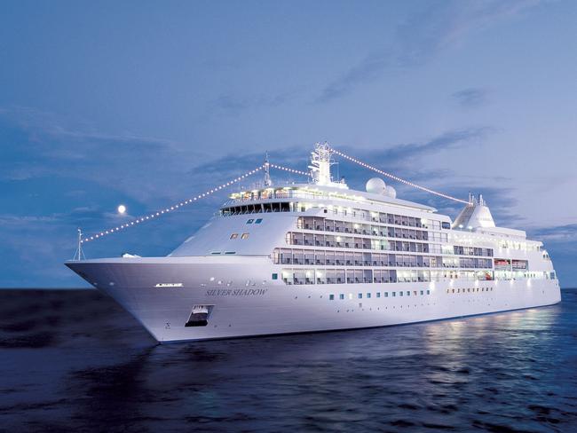 Silver Shadow cruise ship Image supplied by Silversea Cruises Picture: Supplied