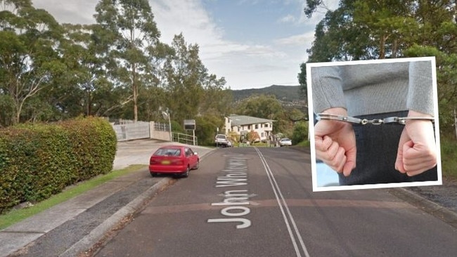 A man has been charged with assaulting two police officers on John Whiteway Dr in Gosford.