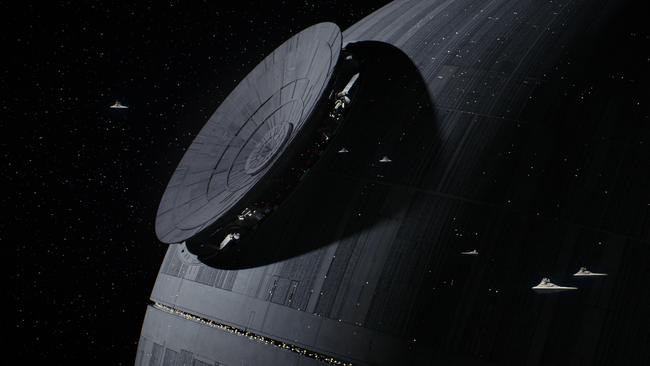 Stealing the plans for the Death Star was only mentioned briefly in the original 1977 film.