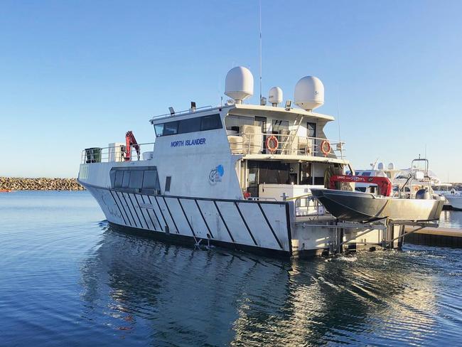 Wild Barra Fisheries’ new boat, the North Islander. Picture Supplied