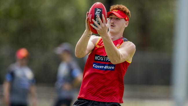 Matt Conroy goes through his paces at the Suns’ pre-season. Picture: Jerad Williams