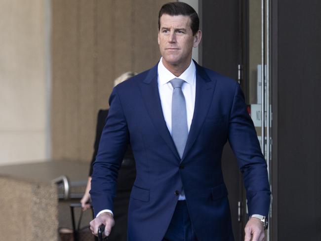 Lawyers for Victoria Cross recipient Ben Roberts-Smith (above) have accused investigative reporter Nick McKenzie of “cheating”. Picture: NewsWire / Jeremy Piper