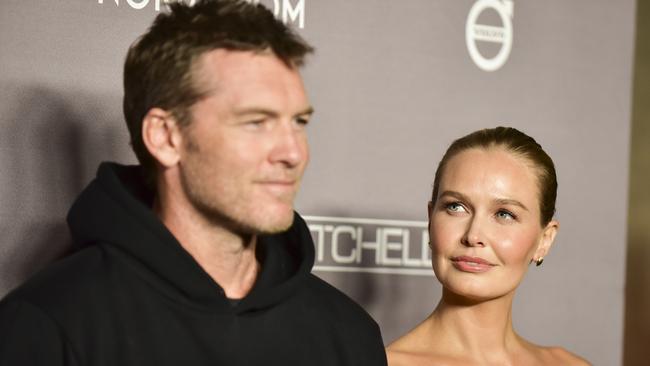 Lara and husband Sam returned to Australia in January. Picture: Rodin Eckenroth/FilmMagic