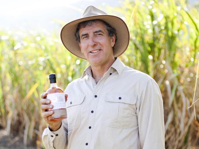 Husk Distillers founder Paul Messenger on his Tumbulgum farm in northern New South Wales